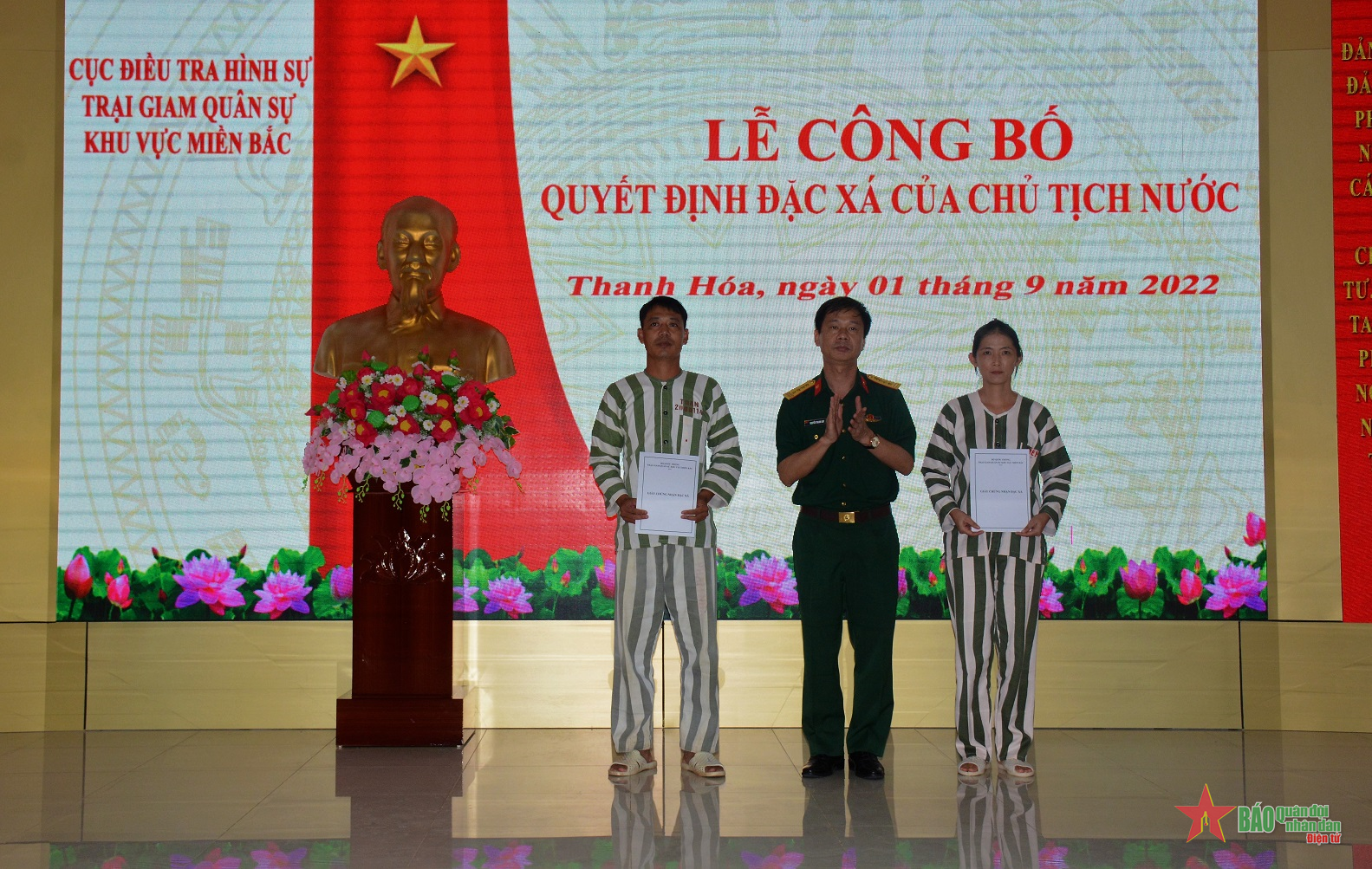 Công bố quyết định đặc xá năm 2022 của Chủ tịch nước